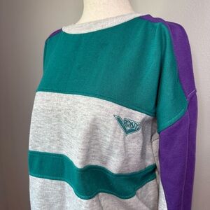 Vintage Pony Colorblock Sweatshirt – Men’s 2XL (Big Men)